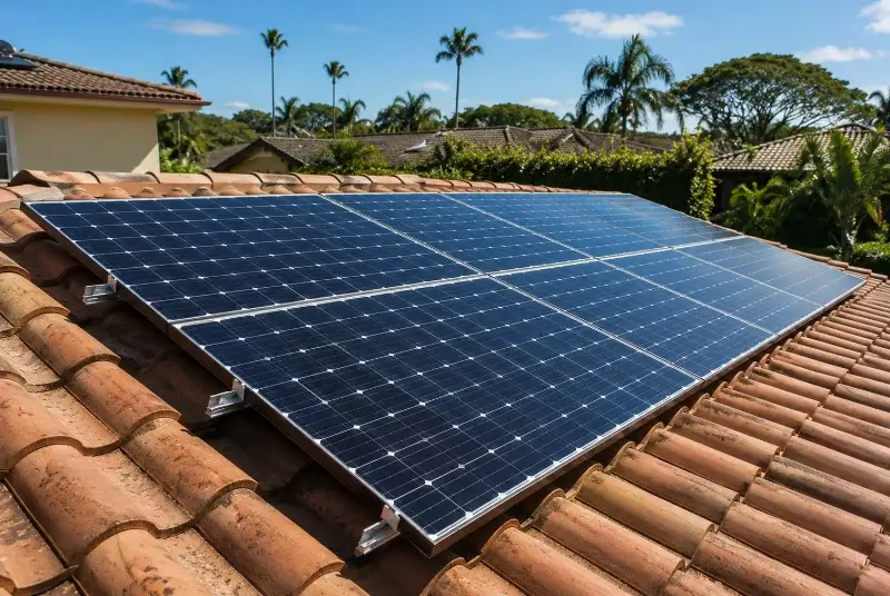 Installation de panneaux solaires à Coulon